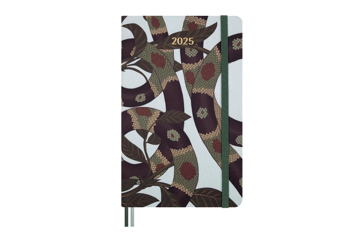 Een Moleskine 2025 12M Weekly Planner Large Snake Leaves koop je bij Moleskine.nl